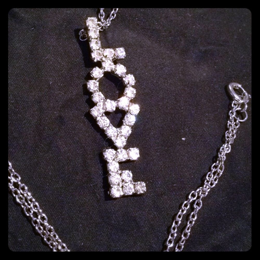 LOVE 90's Style Necklace and Charm